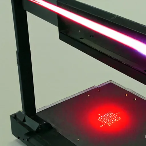 Image similar to laser guillotine