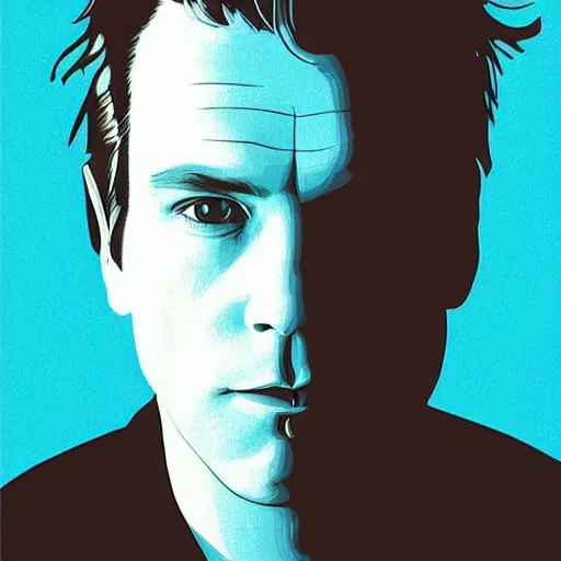 Prompt: “ ewan mcgregor retro minimalist portrait by jean giraud!, moebius starwatcher, sharp, smooth face, comic, 8 k ”