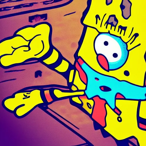 Image similar to Instagram profile of SpongeBob