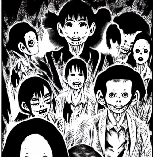 Junji Ito's Manga - Horror World 16 postscript translated to