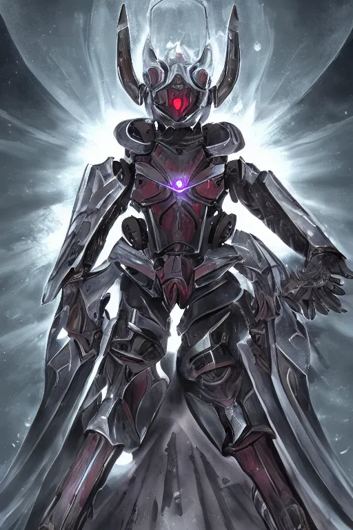 Image similar to helmet armor guardian destiny in witch queen illumination ray tracing hdr fanart arstation by sung choi robot ninja mask and eric pfeiffer and gabriel garza and casper konefal