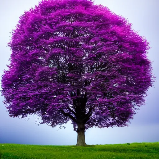 Image similar to purple tree