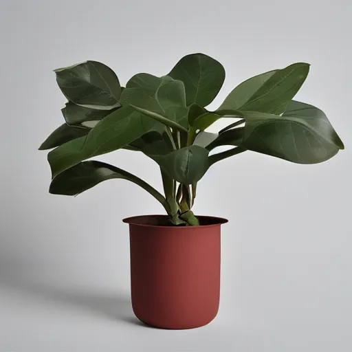 Image similar to an architectural, unique pot made for houseplants, future design, dwell