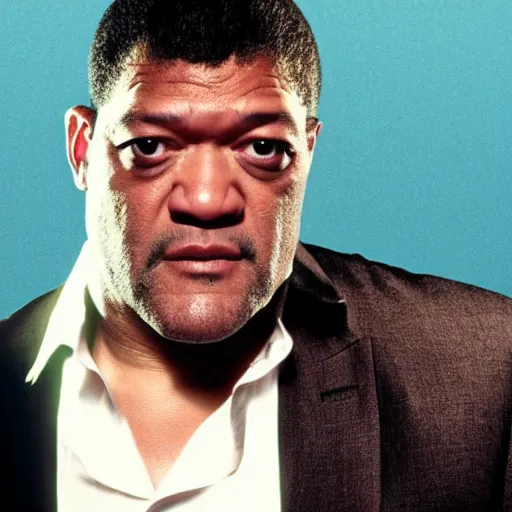 Prompt: Laurence fishburne as a pop star
