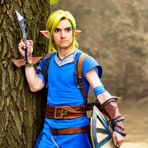 realistic link zelda