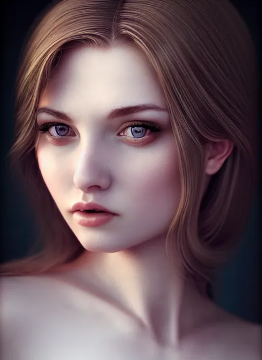 Image similar to a gorgeous scottish female photo, professionally retouched, soft lighting, realistic, smooth face, full body shot, torso, dress, perfect eyes, sharp focus on eyes, 8 k, high definition, insanely detailed, intricate, elegant, art by artgerm and jason chan