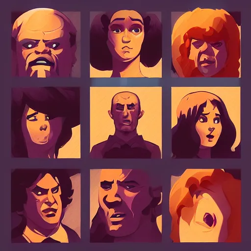 Image similar to face icon stylized minimalist the poseidon adventure 1 9 7 2, loftis, cory behance hd by jesper ejsing, by rhads, makoto shinkai and lois van baarle, ilya kuvshinov, rossdraws global illumination
