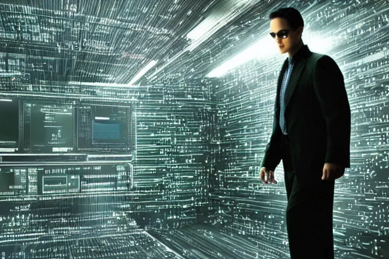 Prompt: an artificial intelligence behind a computer screen, beautiful lighting, high depth, ultra realistic, artistic, by annie leibovitz and the matrix