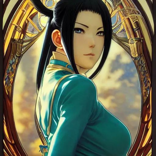 Prompt: highly detailed vfx portrait of nico robin by eiichiro oda!, makoto shinkai, alphonse mucha!, sharp focus, art by artgerm and greg rutkowski!, backlit, harsh overhead sunlight, blue eyes!!, large aquiline nose!!, stanley kybric, kaoru mori, detailed, best of behance,