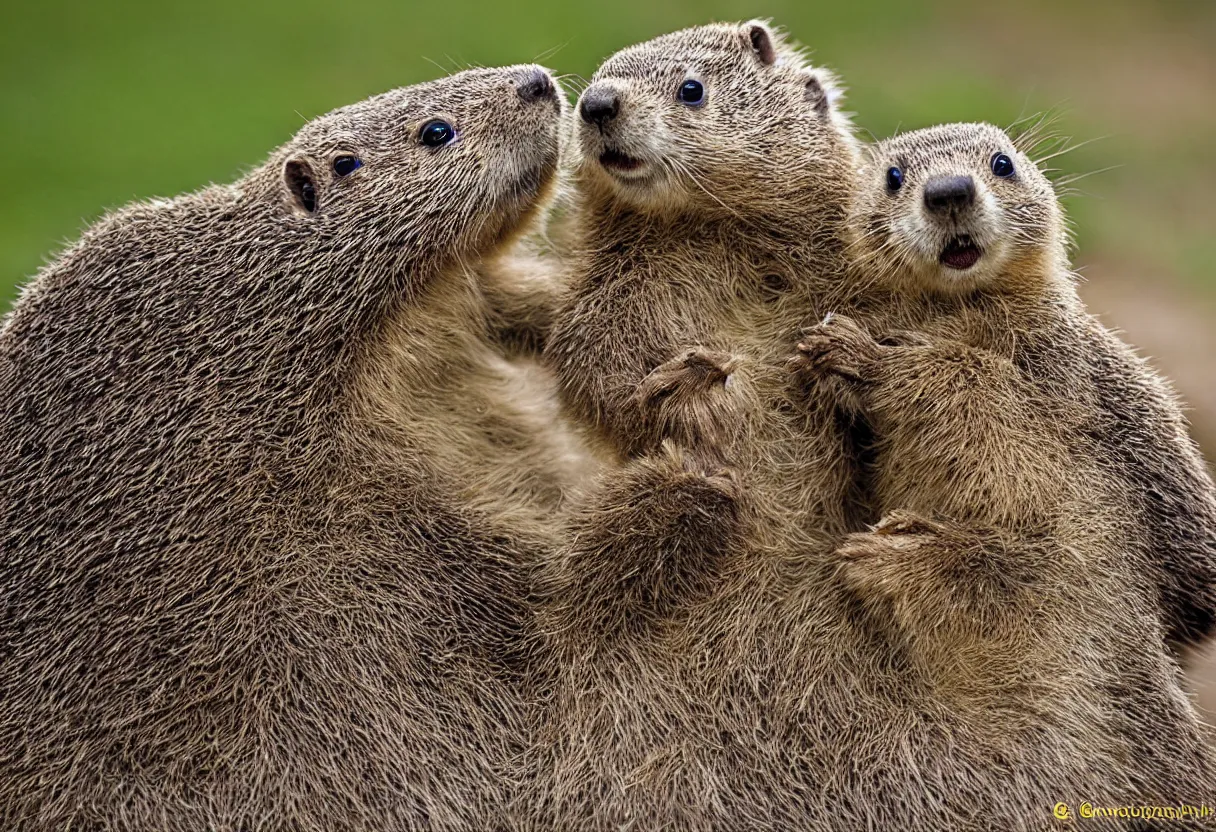 Image similar to groundhog dancing National Geographic photography cute