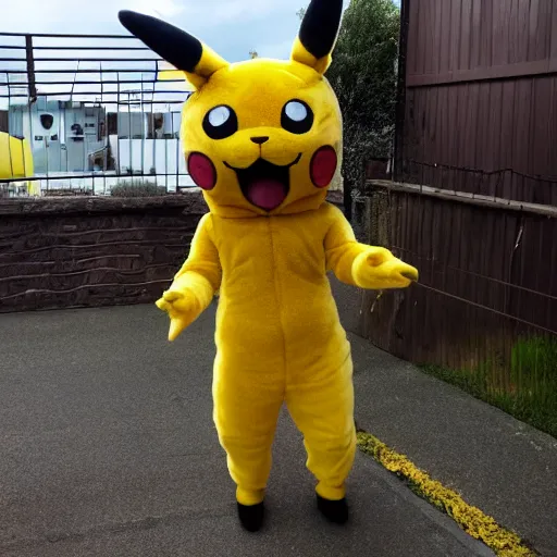 Image similar to Pikachu furrsuit