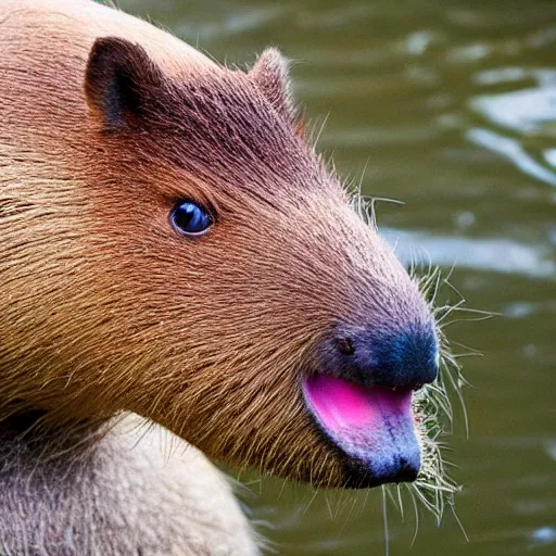 Image similar to capybara god