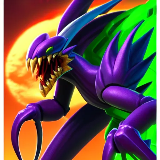 Image similar to Ridley from Super Smash Bros. Ultimate. daily deviation, trending on artstation, faved watched read, sharp focus, updated watched premiere edition commission ✨ whilst watching fabulous artwork \ exactly your latest completed artwork discusses upon featured announces recommend achievement