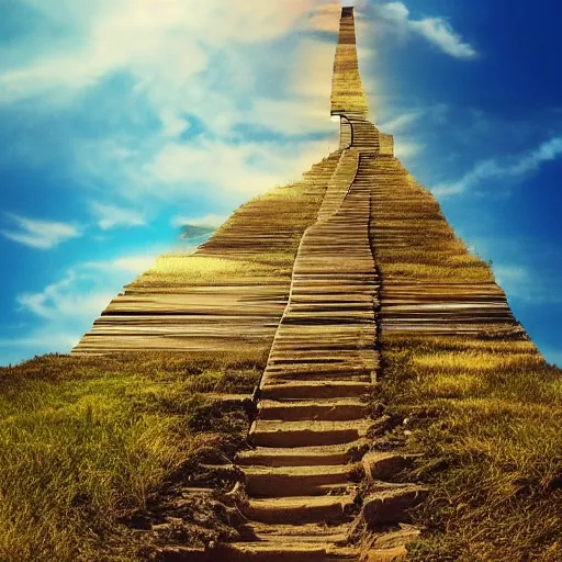 Image similar to stairway to heaven