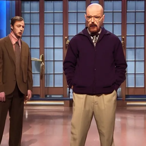 Prompt: walter white snl monologue