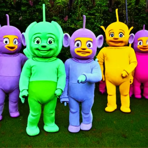 Image similar to Bees Teletubbies acidwave