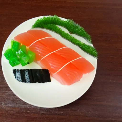 Image similar to sushi jello aspic salad