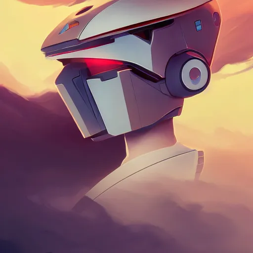 Image similar to face icon stylized minimalist robotech, loftis, cory behance hd by jesper ejsing, by rhads, makoto shinkai and lois van baarle, ilya kuvshinov, rossdraws global illumination