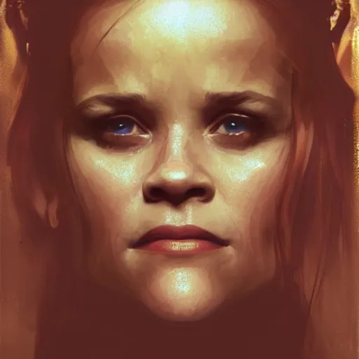 Prompt: reese witherspoon, hyperrealistic portrait, bladerunner street, art of elysium by jeremy mann and alphonse mucha, fantasy art, photo realistic, dynamic lighting, artstation, poster, volumetric lighting, very detailed face, 4 k, award winning