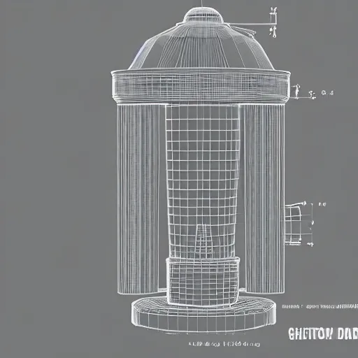 Prompt: schematics for a 3 d printable lamp, instructional, printables. com,. 3 mf