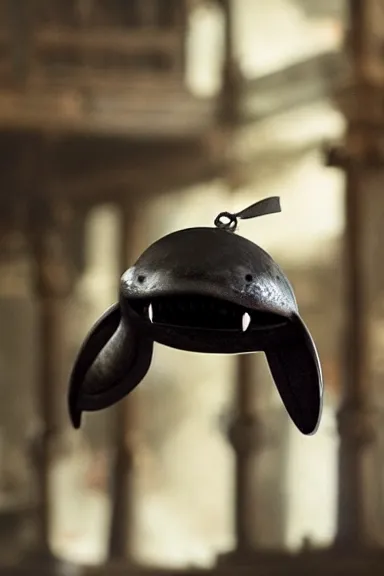 Image similar to very very intricate photorealistic photo of a chain chomp in an episode of game of thrones, photo is in focus with detailed atmospheric lighting, award - winning details