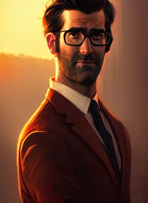 Image similar to portrait, rhett and link , dramatic lighting, cinematic, establishing shot, extremely high detail, foto realistic, cinematic lighting, post processed, concept art, artstation, style by eddie mendoza, raphael lacoste, alex ross