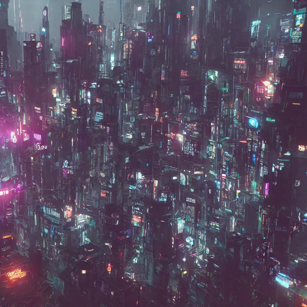 Image similar to cyberpunk city, octane render, volumetric light, realistic, hdr, cinematic