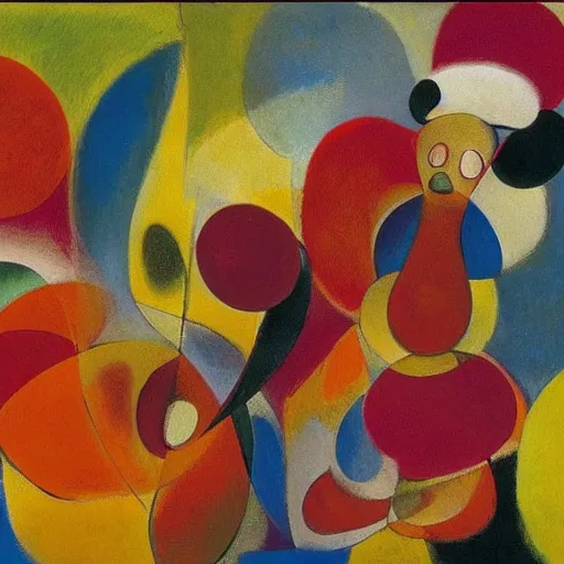 Prompt: a lost work of genius, a beautiful composition of incredible symbolic art, centred, expressing the form of the formless, wondrous, benign and numinous, looking at it rewards the soul, being-in-itself, futuristic digital paint in 8k HD, by Arshile Gorky and by Helen Frankenthaler and by Walt Disney