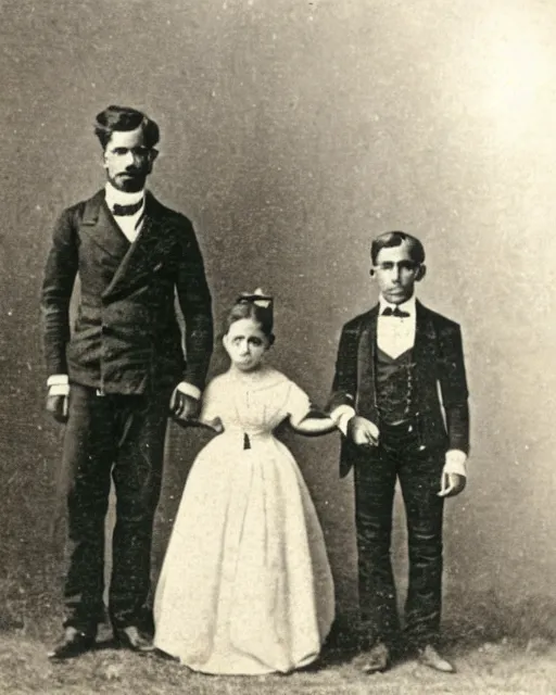 Image similar to a photo of a princess with her son and husband circa 1 8 8 3