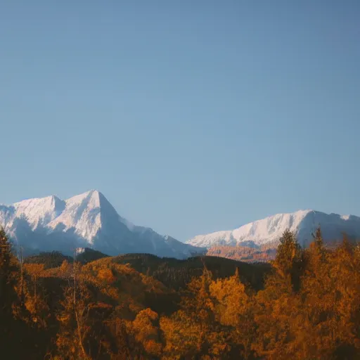 Image similar to mountains very visibly ( floating ) in the air