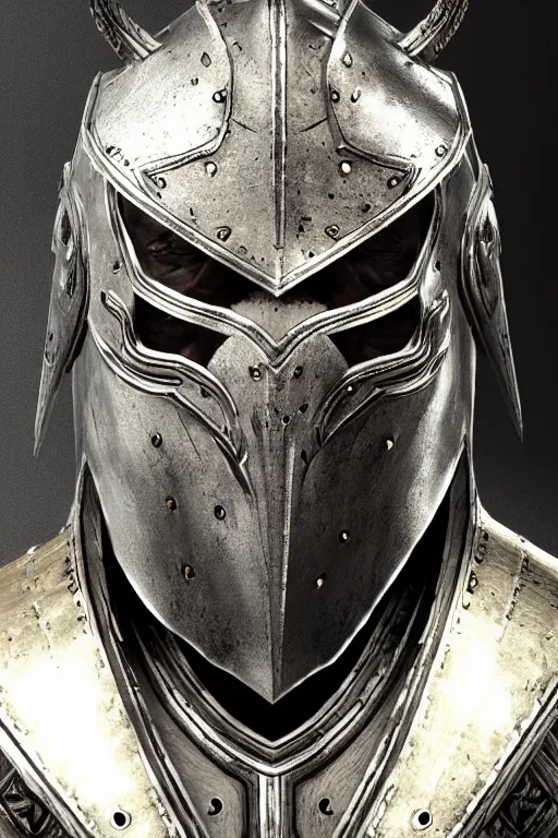 Image similar to king legends knight warrior helmet skyrim mask elder scrolls v nordic armor bethesda adam adamowicz illustration character design concept hardmesh zbrush central