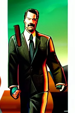 Prompt: max payne jc denton!!!!!!! buddy cop movie poster