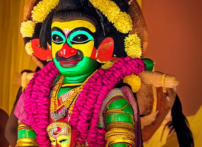 Image similar to kathakali