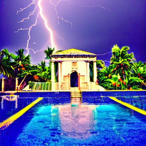 Image similar to Palace of the chalice, refracted sparkles, motion blur, accidental pic, thunderstorm, greek pool, beach and Tropical vegetation, 2005 blog, dslr camera IMG_4016