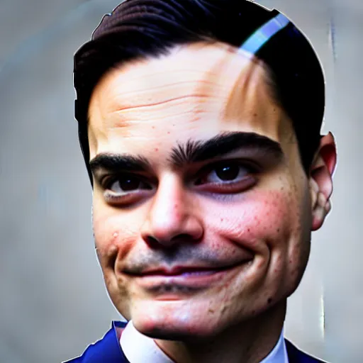 Image similar to ben shapiro participating in a gay parade, full body, high definition, detailed face, detailed body, detailed photo, photo realistic