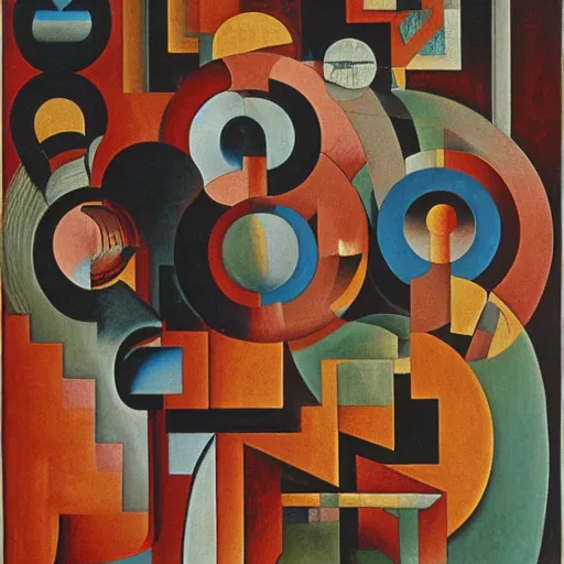 Image similar to technological portrait by leonetto cappiello and wojciech siudmak and ernst fuchs, anni albers, oil on canvas