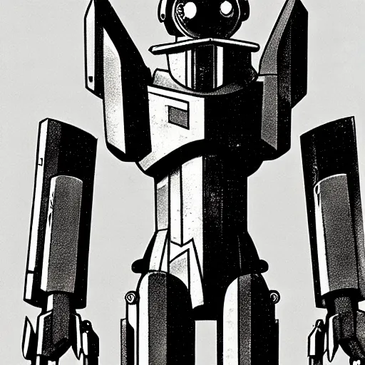 Prompt: perfectly detailed mecha in metropolis silent film!! 1 9 2 0 s art deco! digital painting, concept art, smooth, sharp focus, illustration, art by