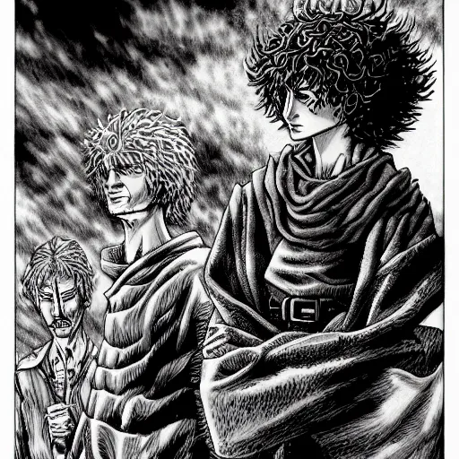 Prompt: I am the danger by kentaro miura