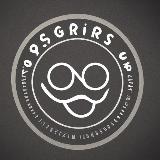 Image similar to a minimalistic logo for a gyros restaurant
