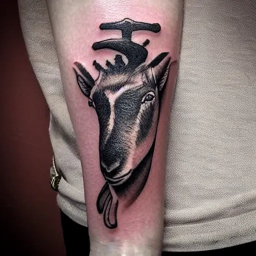 50 Amazing Goat Tattoos with Meaning  Body Art Guru