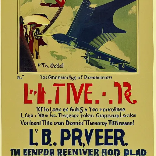 Prompt: l. t. piver advert by fred l packer, 1 9 2 3