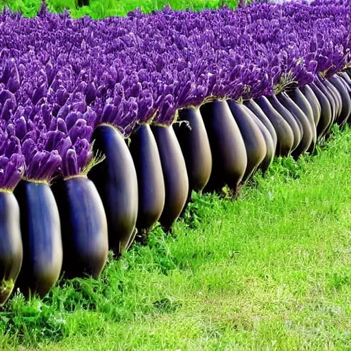 Image similar to army of eggplants marching, army photo,