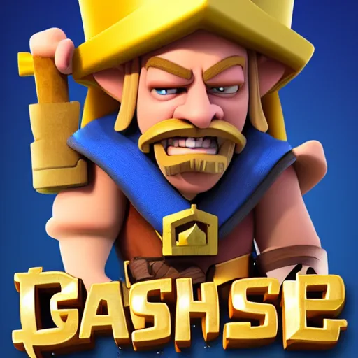 Image similar to clash royale card of a goblin with blonde long hair, ultra detailed