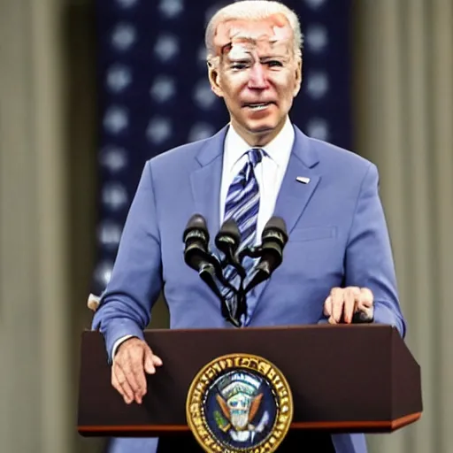 Image similar to joe Biden as a vampire