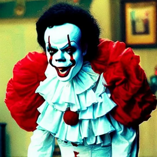 Image similar to Michael Jackson as Pennywise