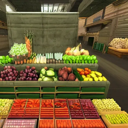 Image similar to counter strike greengrocer