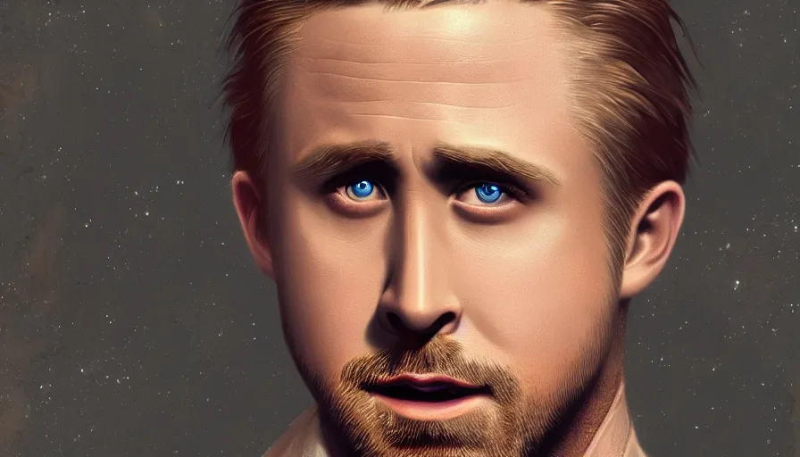 Prompt: Ryan Gosling as wizard, hyperdetailed, artstation, cgsociety, 8k