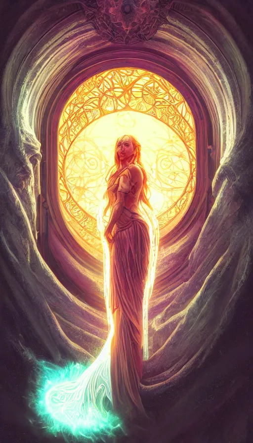 Prompt: door, supernova, lord of the rings ,neon, fibonacci, sweaty, insane, intricate, highly detailed, digital painting, artstation, concept art, smooth, sharp focus, illustration, Unreal Engine 5, 8K, art by artgerm and greg rutkowski and alphonse mucha