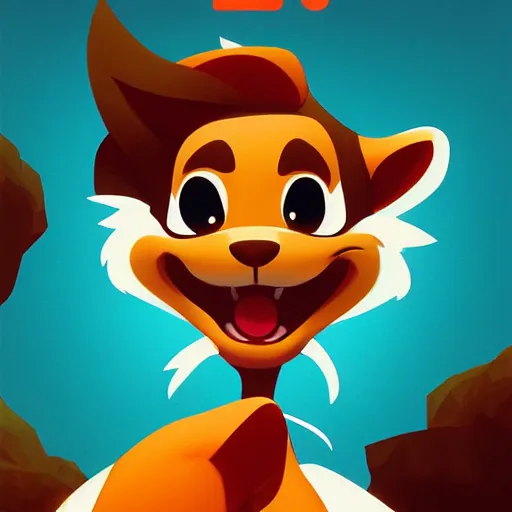 Image similar to face icon stylized minimalist chip'n dale : rescue rangers, loftis, cory behance hd by jesper ejsing, by rhads, makoto shinkai and lois van baarle, ilya kuvshinov, rossdraws global illumination