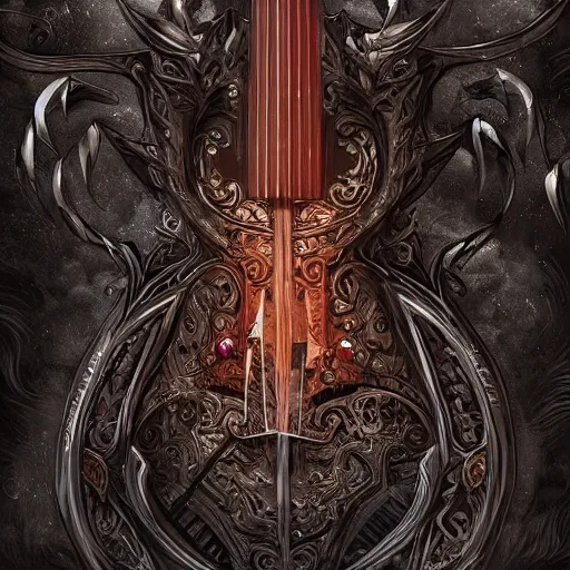 Image similar to an instrument, d & d, fantasy, intricate, elegant, highly detailed, digital painting, artstation, concept art, smooth, sharp focus, illustration